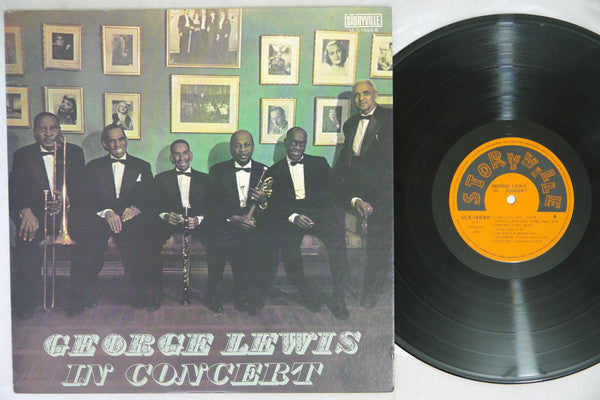 George Lewis (2) - In Concert (Vinyl, LP, Album, Mono) Very Good Plus (VG+) / Very Good Plus (VG+)