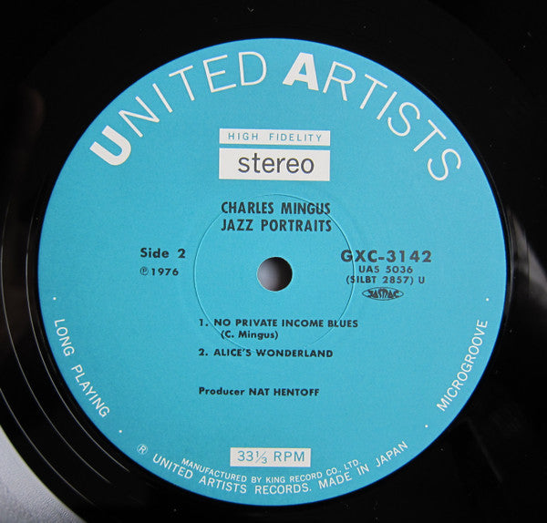 Charles Mingus - Jazz Portraits (Vinyl, LP, Album, Reissue, Stereo)