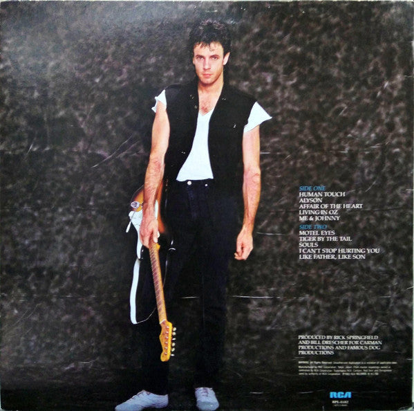 Rick Springfield - Living In Oz (Vinyl, LP, Album) Very Good Plus (VG+) / Very Good Plus (VG+)