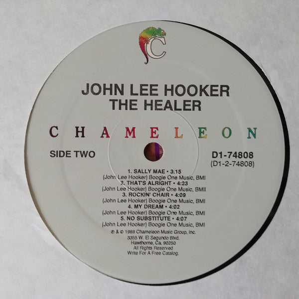John Lee Hooker - The Healer (Vinyl, LP, Album) Very Good (VG) / Very Good Plus (VG+)