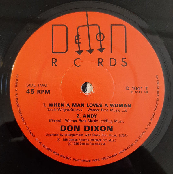 Don Dixon - Praying Mantis (Vinyl, 12", 45 RPM) Very Good (VG) / Very Good Plus (VG+)