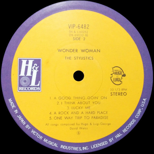 The Stylistics - Wonder Woman (Vinyl, LP, Album)