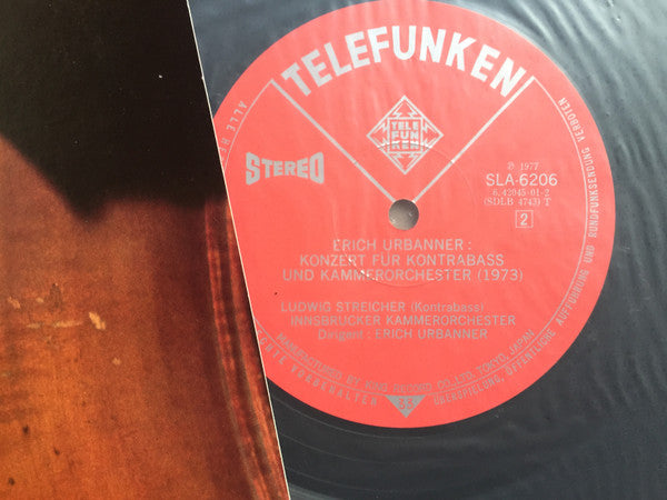 Ludwig Streicher - Kontrabass-Konzerte (Vinyl, LP) Very Good Plus (VG+) / Very Good Plus (VG+)