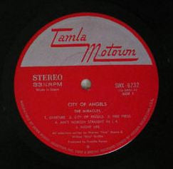 The Miracles - City Of Angels (Vinyl, LP, Album) Very Good Plus (VG+) / Good Plus (G+)