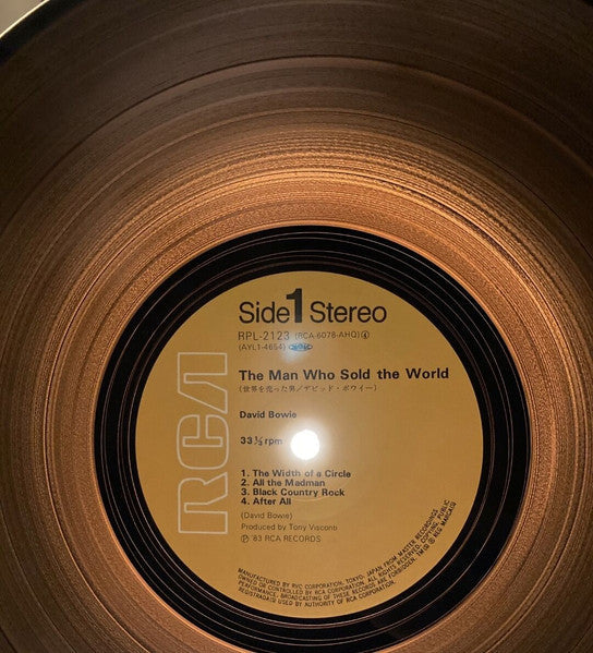 David Bowie - The Man Who Sold The World (Vinyl, LP, Album, Reissue, Stereo) Very Good Plus (VG+) / Near Mint (NM or M-)
