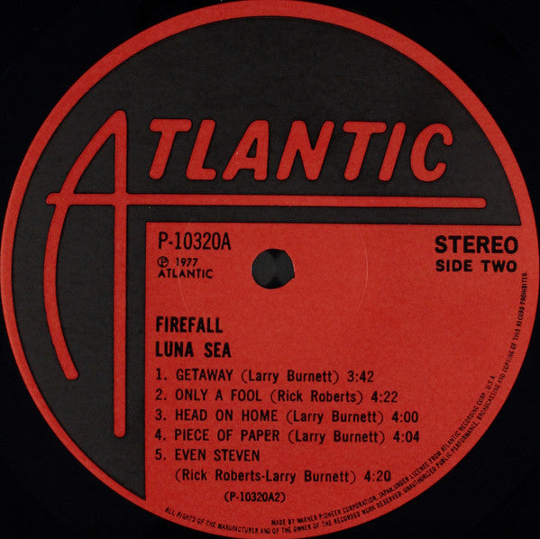 Firefall - Luna Sea (Vinyl, LP, Album)