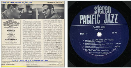 Joe Pass - Catch Me! (Vinyl, LP, Album, Stereo) Very Good Plus (VG+) / Very Good (VG)
