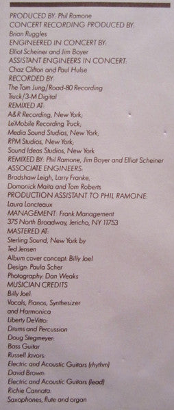 Billy Joel - Songs In The Attic (Vinyl, LP, Album, Reissue) Very Good (VG) / Very Good (VG)