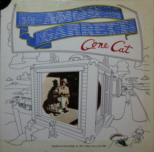 Amos Garrett - Go Cat Go (Vinyl, LP, Album) Very Good Plus (VG+) / Good Plus (G+)