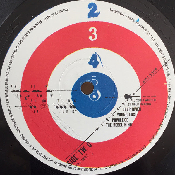 Philip Rambow - Shooting Gallery (Vinyl, LP, Album, Stereo) Near Mint (NM or M-) / Very Good (VG)