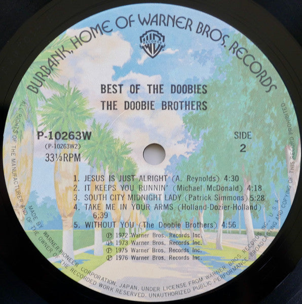 The Doobie Brothers - Best Of The Doobies (Vinyl, LP, Compilation)