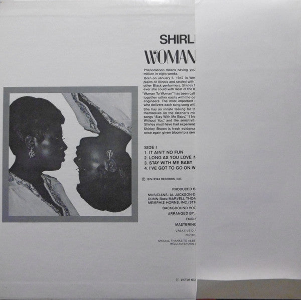 Shirley Brown - Woman To Woman (Vinyl, LP, Album, Limited Edition) Near Mint (NM or M-) / Very Good (VG)