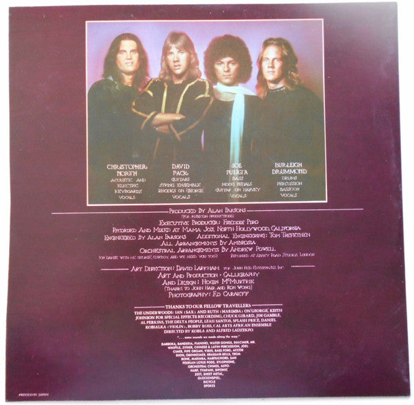 Ambrosia (2) - Somewhere I've Never Travelled (Vinyl, LP, Album)