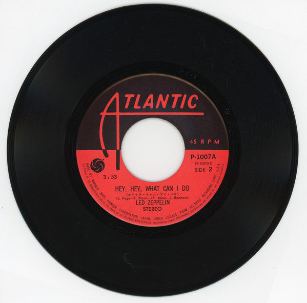 Led Zeppelin - Immigrant Song (Vinyl, 7", 45 RPM, Single, Stereo) Very Good (VG) / Very Good (VG)