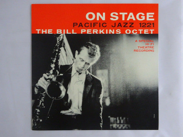 Bill Perkins Octet - On Stage (Vinyl, LP, Album, Mono) Very Good Plus (VG+) / Good Plus (G+)