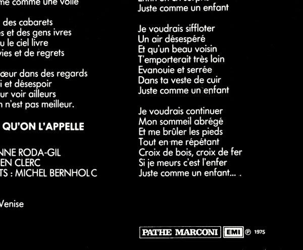 Julien Clerc - N° 7 (Vinyl, LP, Album) Very Good (VG) / Good Plus (G+)