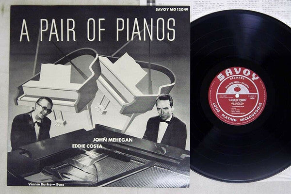 John Mehegan - A Pair Of Pianos (Vinyl, LP, Album, Reissue, Mono) Very Good (VG) / Very Good (VG)