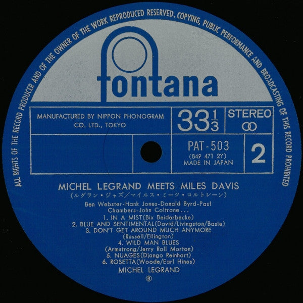 Michel Legrand - Michel Legrand Meets Miles Davis (Vinyl, LP, Album...