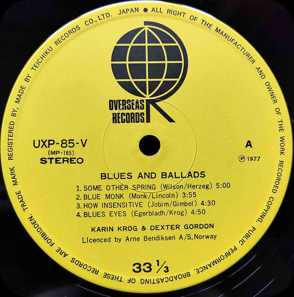 Karin Krog - Some Other Spring, Blues And Ballads (Vinyl, LP, Album...