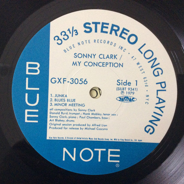 Sonny Clark - My Conception (Vinyl, LP, Album, Limited Edition)