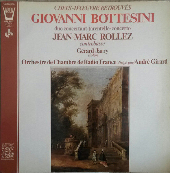 Giovanni Bottesini - Duo Concertant - Tarantelle - Concerto (Vinyl, LP) Very Good (VG) / Very Good Plus (VG+)
