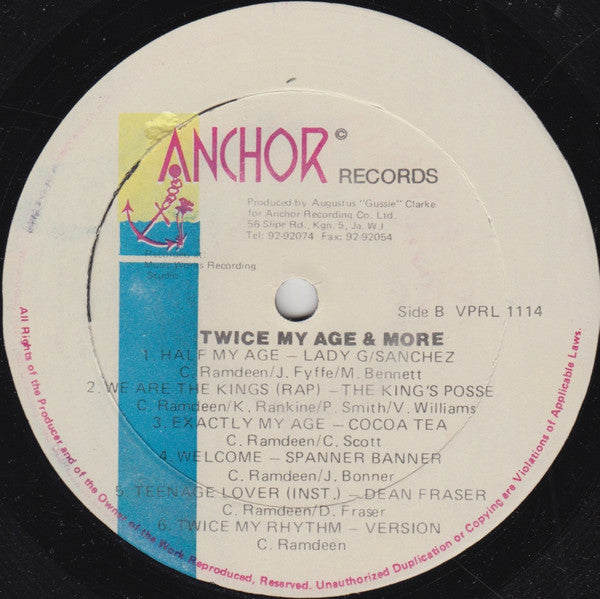 Various - Showcase 91 - Twice My Age & More (Vinyl, LP, Compilation) Good Plus (G+) / Very Good (VG)