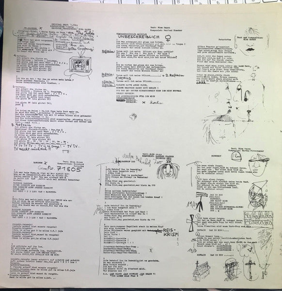 Nina Hagen Band - Nina Hagen Band (Vinyl, LP, Album, Stereo) Near Mint (NM or M-) / Very Good Plus (VG+)