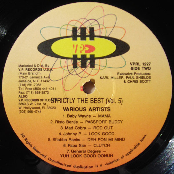 Various - Strictly The Best 5 (Vinyl, LP, Compilation) Very Good (VG) / Very Good Plus (VG+)
