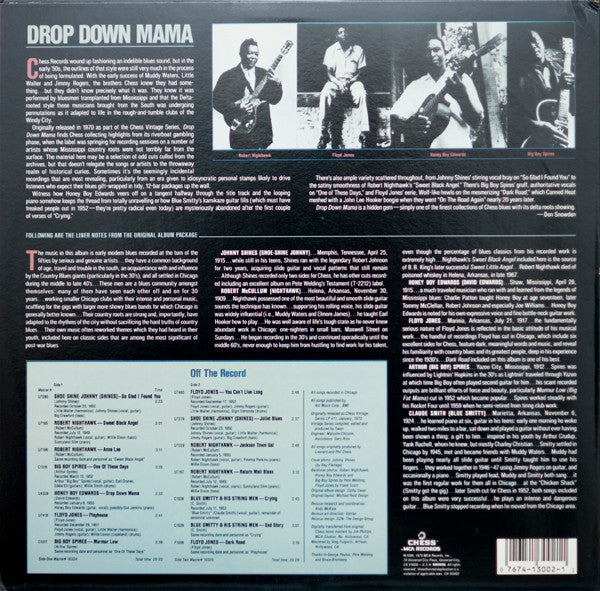 Various - Drop Down Mama (Vinyl, LP, Compilation, Reissue) Very Good Plus (VG+) / Good Plus (G+)