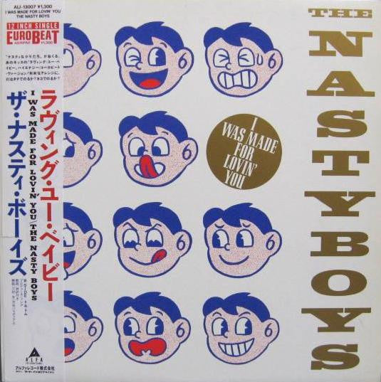 The Nasty Boys - I Was Made For Loving You (Vinyl, 12", 45 RPM) Very Good Plus (VG+) / Very Good (VG)