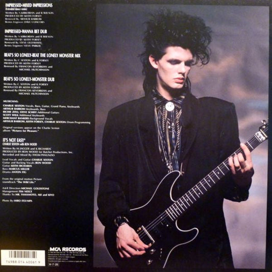 Charlie Sexton - Mixed Impressions (Vinyl, 33 ⅓ RPM, Mini-Album, 12") Very Good (VG) / Good Plus (G+)