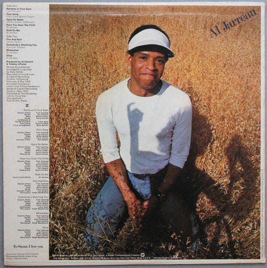 Al Jarreau - Glow (Vinyl, LP, Album, Stereo) Good Plus (G+) / Good Plus (G+)