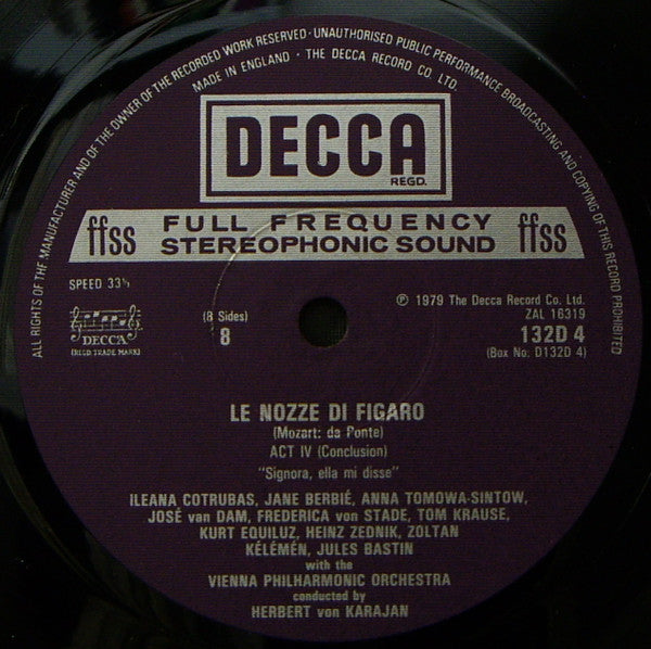 Wolfgang Amadeus Mozart - Le Nozze Di Figaro (Vinyl, Box Set, LP, A...