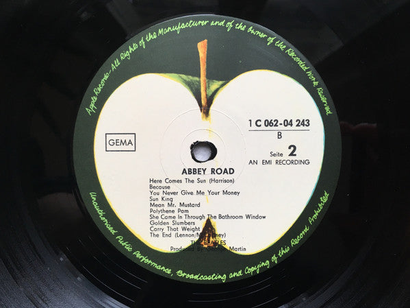 The Beatles - Abbey Road (Vinyl, LP, Album, Reissue) Very Good Plus (VG+) / Very Good (VG)