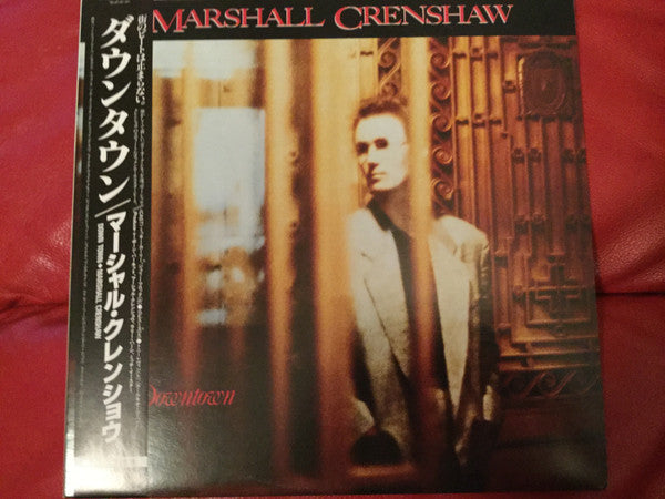 Marshall Crenshaw - Downtown (Vinyl, LP, Album, Promo) Very Good Plus (VG+) / Very Good (VG)