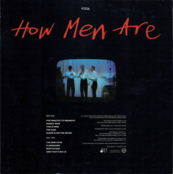 Heaven 17 - How Men Are (Vinyl, LP, Album) Very Good Plus (VG+) / Very Good Plus (VG+)
