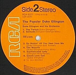 Duke Ellington And His Orchestra - The Popular Duke Ellington (Viny...