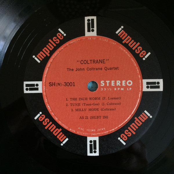 The John Coltrane Quartet - Coltrane (Vinyl, LP, Album, Stereo)