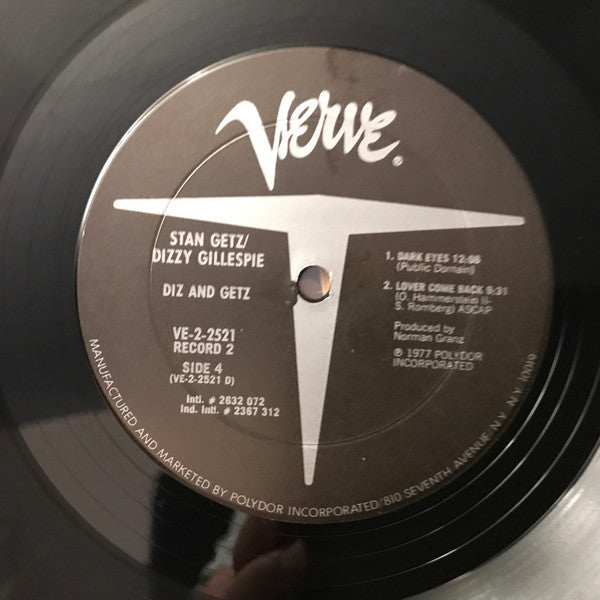 Dizzy Gillespie - Diz And Getz (Vinyl, LP, Compilation)