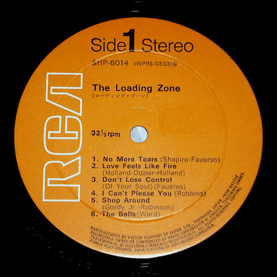 The Loading Zone (Vinyl, LP, Album, Stereo) Very Good Plus (VG+) / Good (G)