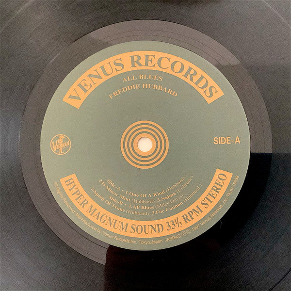 Freddie Hubbard - All Blues (Vinyl, LP, Album, Limited Edition) Very Good Plus (VG+) / Very Good Plus (VG+)