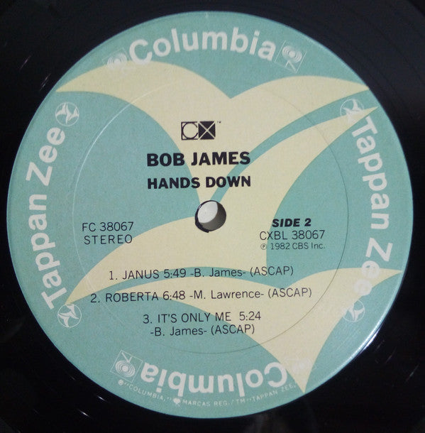 Bob James - Hands Down (Vinyl, LP, Album) Good Plus (G+) / Good Plus (G+)