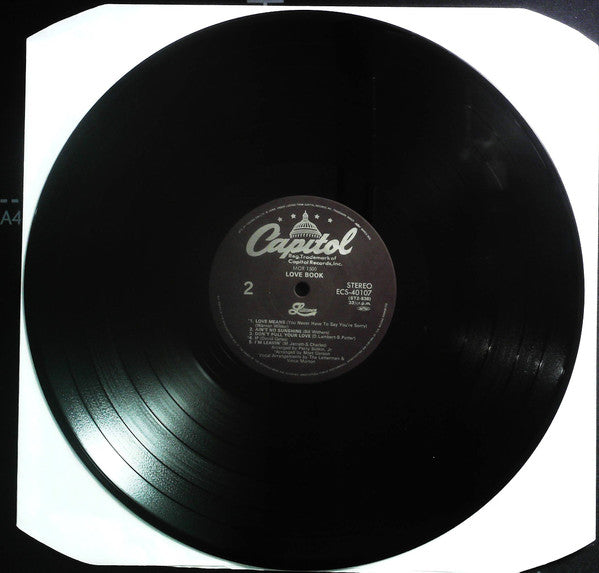 The Lettermen - Love Book (Vinyl, LP, Album, Reissue) Very Good Plus (VG+) / Very Good Plus (VG+)