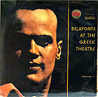 Harry Belafonte - Belafonte At The Greek Theatre Volume 1 (Vinyl, LP, Stereo) Very Good (VG) / Good (G)