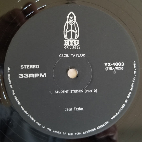 Cecil Taylor - Student Studies (2xVinyl, LP, Album) Near Mint (NM or M-) / Very Good (VG)
