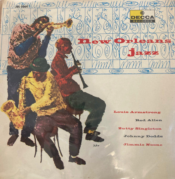 Various - New Orleans Jazz (Vinyl, LP, Compilation, Reissue) Good Plus (G+) / Very Good (VG)