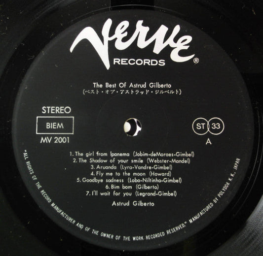 Astrud Gilberto - The Best Of Astrud Gilberto (Vinyl, LP, Compilati...
