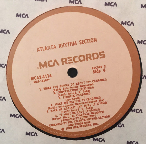 Atlanta Rhythm Section - Atlanta Rhythm Section (2xVinyl, LP, Compilation) Very Good Plus (VG+) / Very Good Plus (VG+)