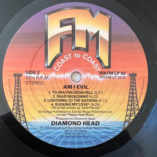 Diamond Head (2) - Am I Evil (Vinyl, LP, Compilation) Very Good Plus (VG+) / Good Plus (G+)