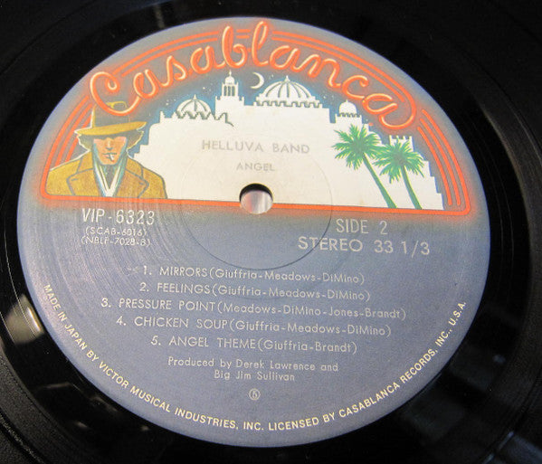 Angel (24) - Helluva Band (Vinyl, LP, Album, Stereo) Very Good Plus (VG+) / Very Good Plus (VG+)